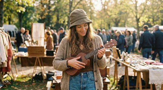 how to hold a ukulele